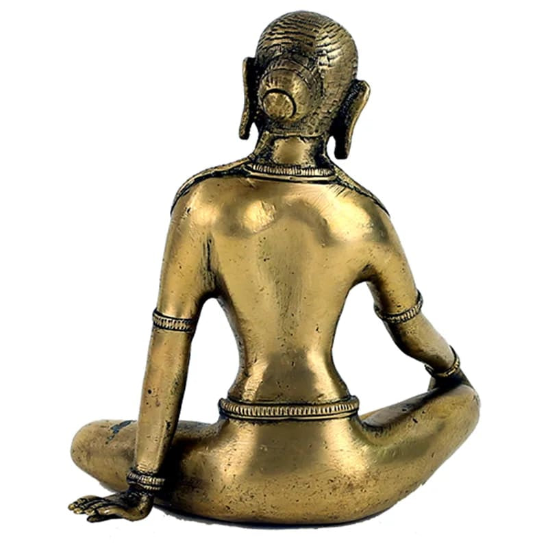 Άγαλμα Θεάς - μητέρα Parvati - ορείχαλκος Βάρος: 1100 g Διαστάσεις: 15 cm - mykarma.gr