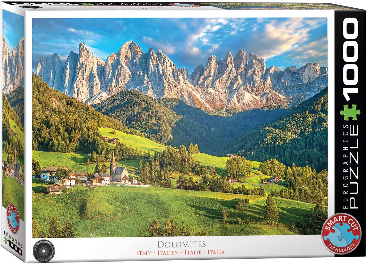 Παζλ 1000 Τεμαχίων - Puzzle “Dolomites, Italian Alps” Τεχνολογία: Smart-Cut™