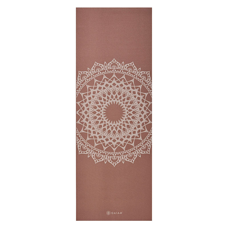 Gaiam Στρώμα Yoga Cinnamon Marrakesh Διαστάσεις: Μήκος: 173 εκ Πλάτος: 61 εκ Πάχος: 5 mm - mykarma.gr