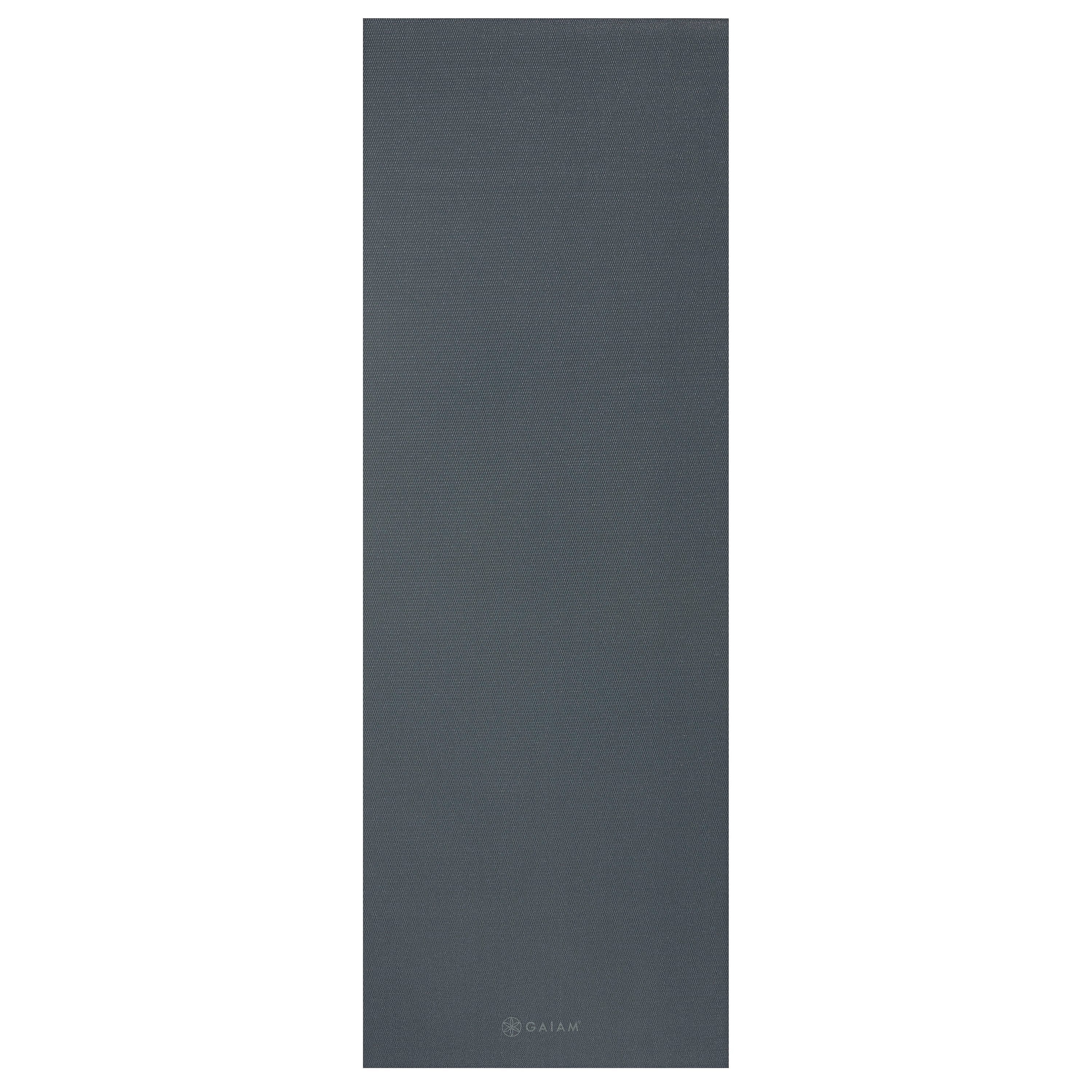 Gaiam Premium Στρώμα Yoga Folkstone Grey Διαστάσεις: Μήκος: 173 εκ Πλάτος: 61 εκ Πάχος: 4 mm - mykarma.gr