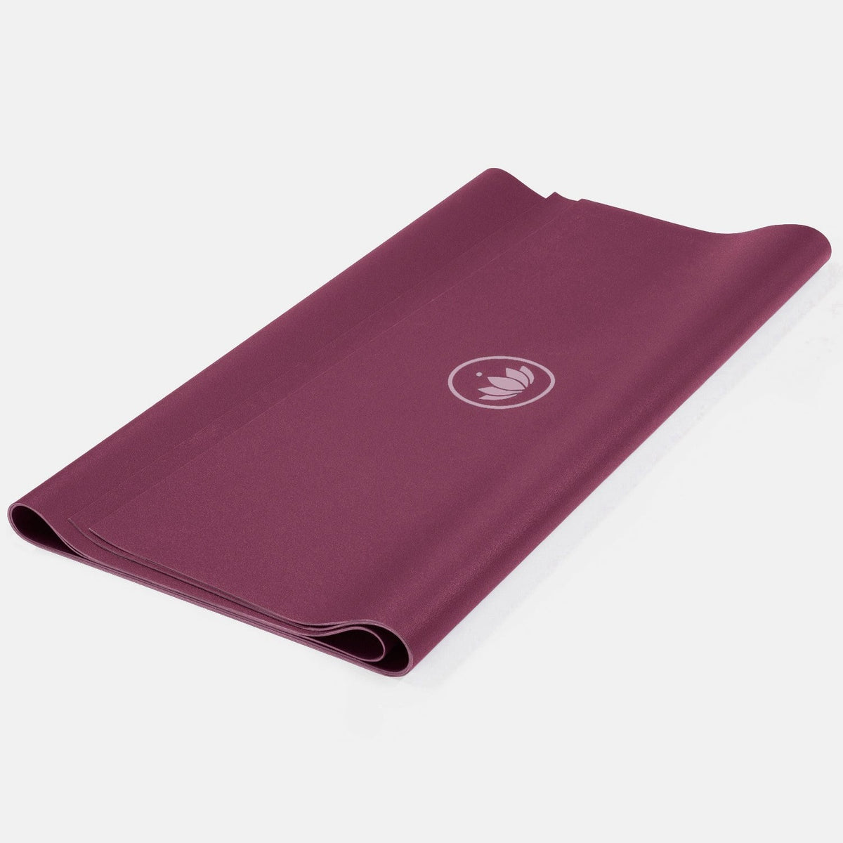 Lotuscrafts Travel Yoga Mat ARISE | Αντιολισθητικό στρώμα Yoga από φυσικό καουτσούκ & 15% ανακυκλώσιμο λατέξ -Dark Cranberry Βάρος: 1kg Βάρος: 1kg Διαστάσεις: 185cm x 65cm Πάχος: 0,13cm - mykarma.gr
