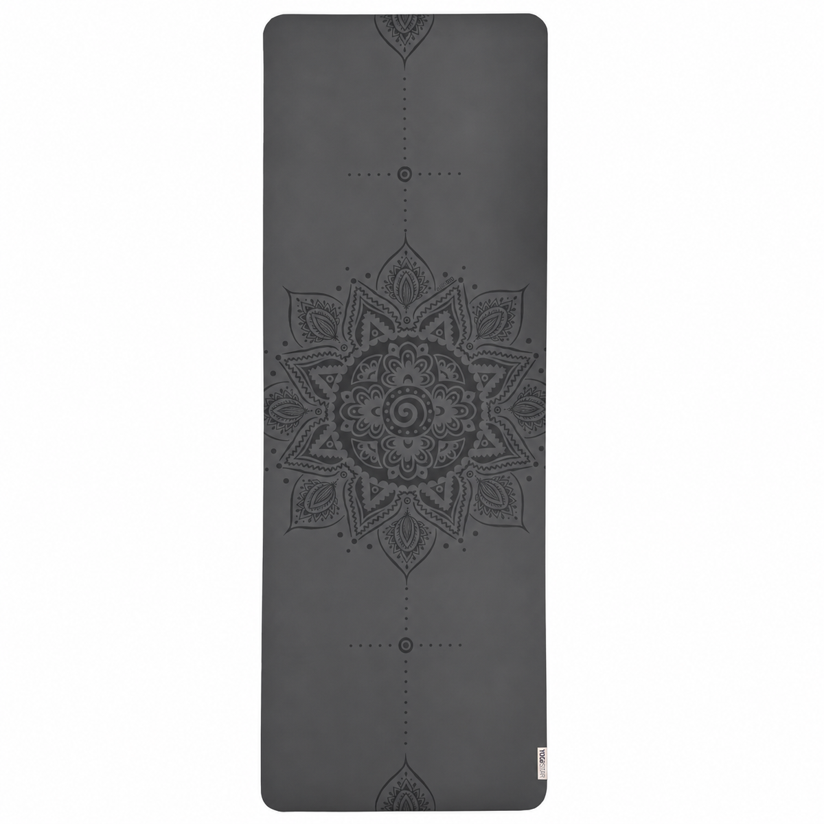 Yogistar - Στρώμα γιόγκα 'Ultra Grip' Art Collection από φυσικό Καουτσούκ με εξαιρετικό κράτημα - graphite - spiralignment Διαστάσεις: 183 εκ x 66 εκ x 5 mm Βάρος: 2,8 kg