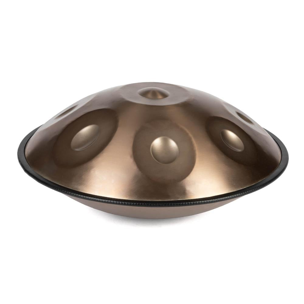 Handpan Musical Instrument - Κρουστό μουσικό όργανο από ανοξείδωτο ατσάλι με Βάση & θήκη Μεταφοράς 440 Hz 9 tones D minor Διάμετρος: 56 cm - mykarma.gr