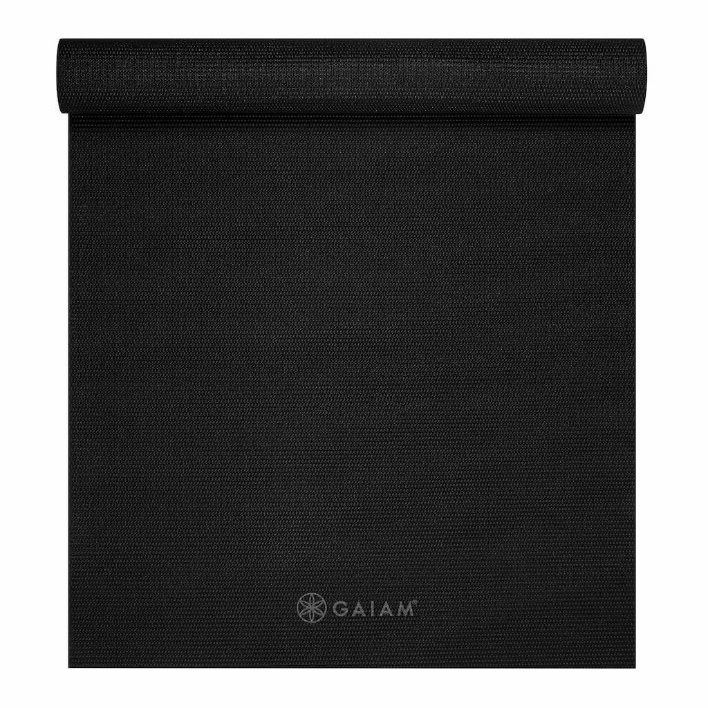 Gaiam Premium Στρώμα Yoga Black Διαστάσεις: Μήκος: 173 εκ Πλάτος: 61 εκ Πάχος: 6 mm - mykarma.gr