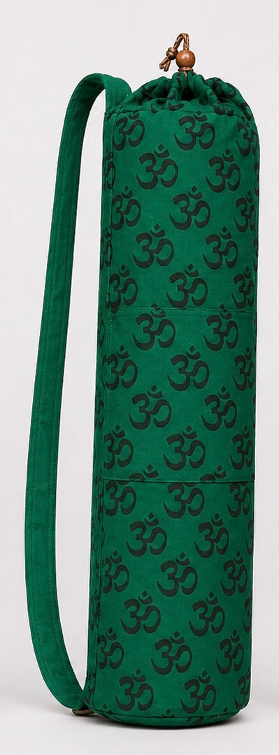 Yoga Mat Bag - Τσάντα Μεταφοράς για στρώμα με πρακτικό κορδόνι - βαμβάκι - ποικιλία χρωμάτων Διαστάσεις: 74x14 cm Ø14 cm