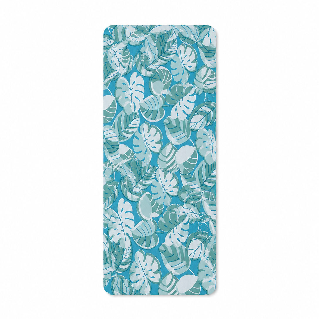 Στρώμα Yoga Balance Design Mat - Tropical Leaves Διαστάσεις: 185cm x 65cm x 5,5mm - mykarma.gr