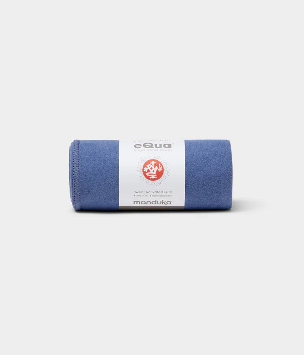 Manduka - Πετσέτα Χειρός - eQua® Hand Yoga Towel - Moon Διαστάσεις: 41cm x 67cm Βάρος: 90γρ - mykarma.gr