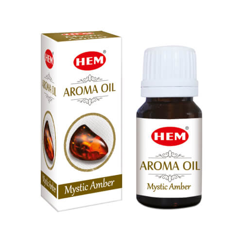 HEM Aroma Oil – Άρωμα Κεχριμπάρι Mystic Amber – 10ml - mykarma.gr