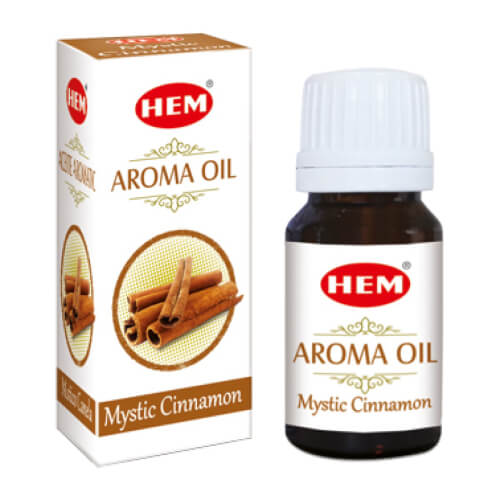 HEM Aroma Oil – Άρωμα Κανέλα Mystic Cinnamon – 10ml - mykarma.gr