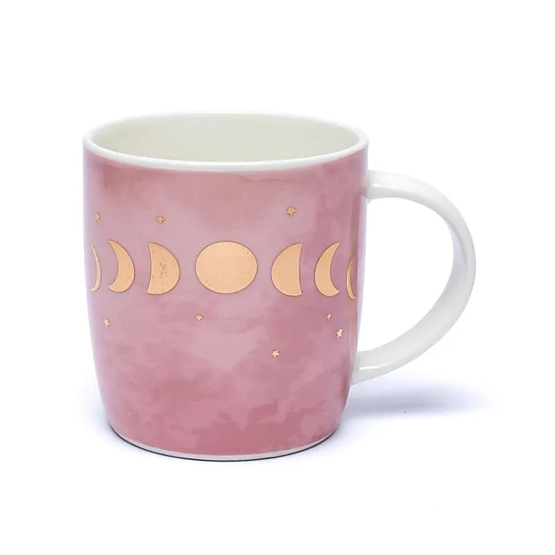 Ενα υπέροχο δώρο! Tea Infuser-Κούπα “Moon Phases” Υλικό: Πορσελάνη Περιεκτικότητα: 400ml - mykarma.gr