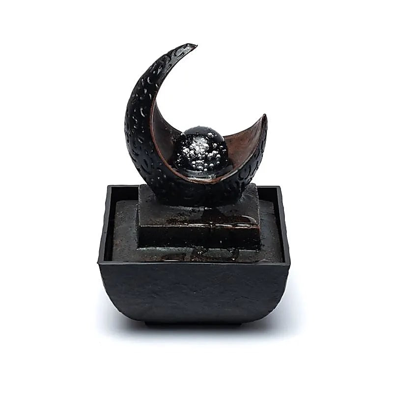 Συντριβάνι «Σελήνη» Διαστάσεις: 13 Χ 13 Χ 20 εκ - mykarma.gr