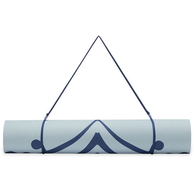 Gaiam Performance Yoga Mat - Στρώμα TPE με ιμάντα μεταφοράς - Dove Sundial Layers Διαστάσεις: Μήκος: 173 εκ Πλάτος: 61 εκ Πάχος: 6 mm