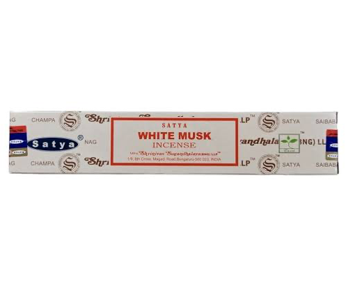 Αρωματικά Στικ - Satya Λευκός Μόσχος (White Musk) Βάρος: 15γρ
