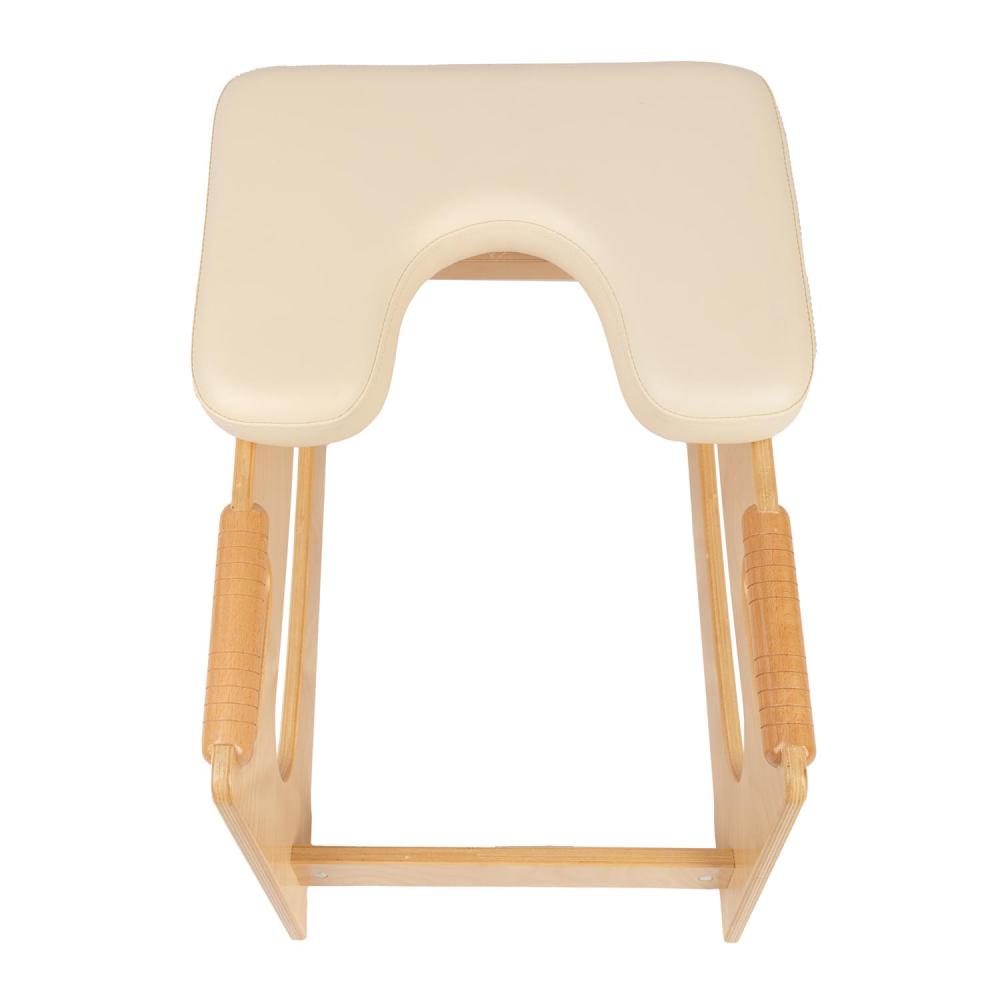 Yoga Headstand - Σκαμνί Κεφαλής Yoga - μπεζ Μέγεθος : 67 x 39 x 41 cm - mykarma.gr