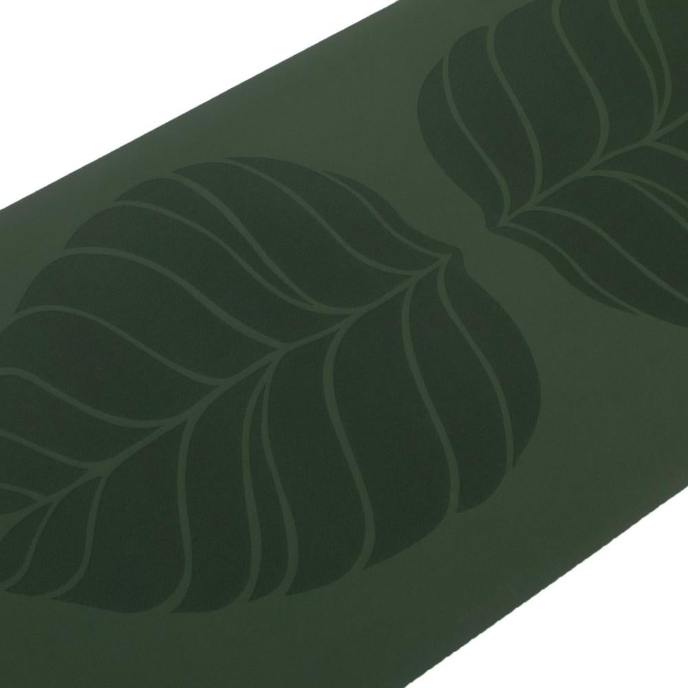 Bodhi - Στρώμα Yoga από φυσικό καουτσούκ & PU με Bodhi Leaves - forest green 185 x 66 cm 4 mm 2,5 kg - mykarma.gr