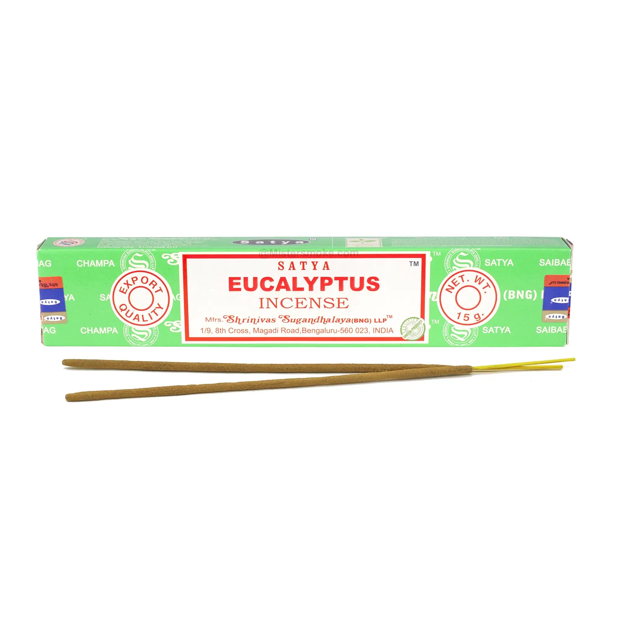 Αρωματικά Στικ Satya Eucalyptus - Ευκάλυπτος Βάρος: 15 g