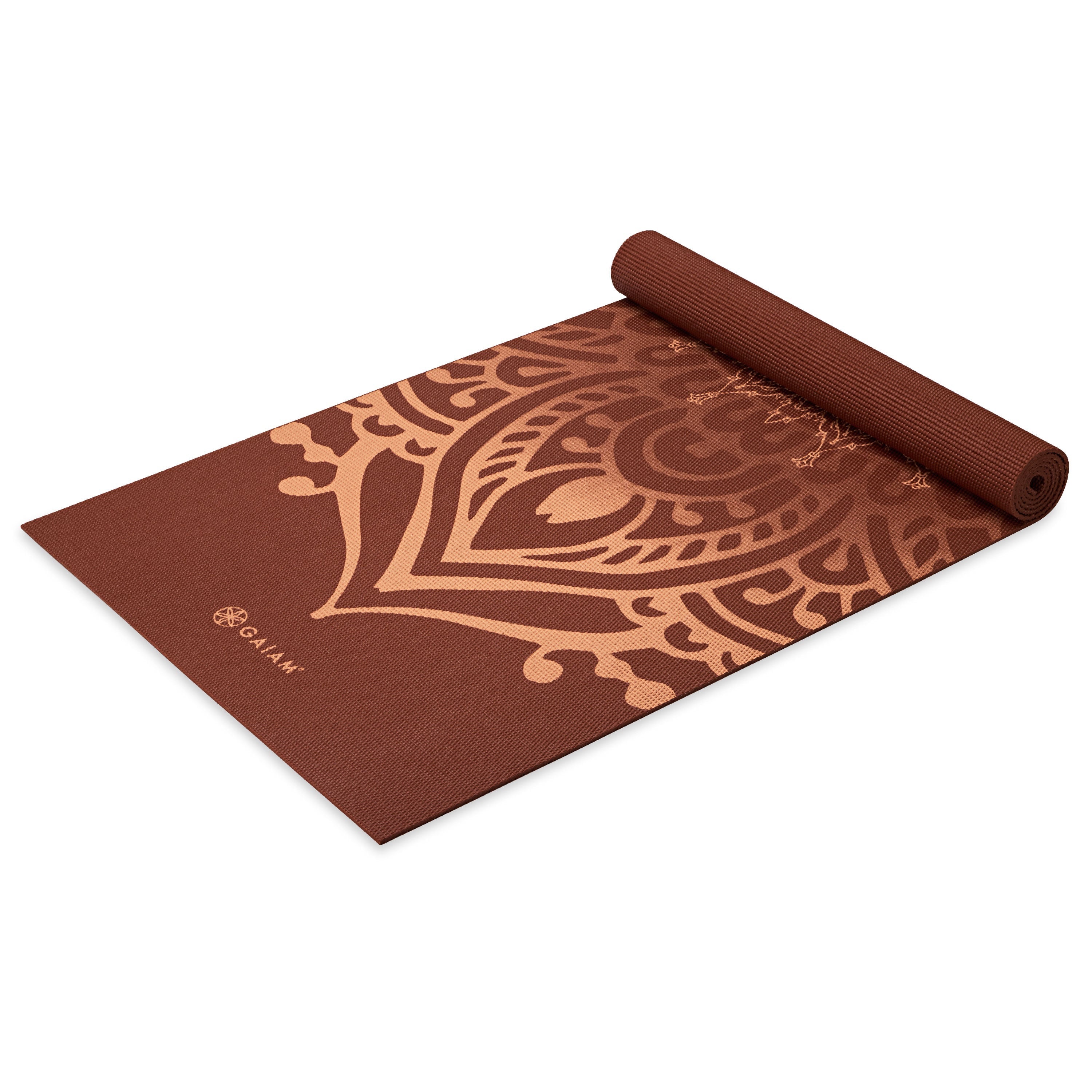Gaiam Premium Στρώμα Yoga Rust Sundial Layers Διαστάσεις: Μήκος: 173 εκ Πλάτος: 61 εκ Πάχος: 5 mm - mykarma.gr
