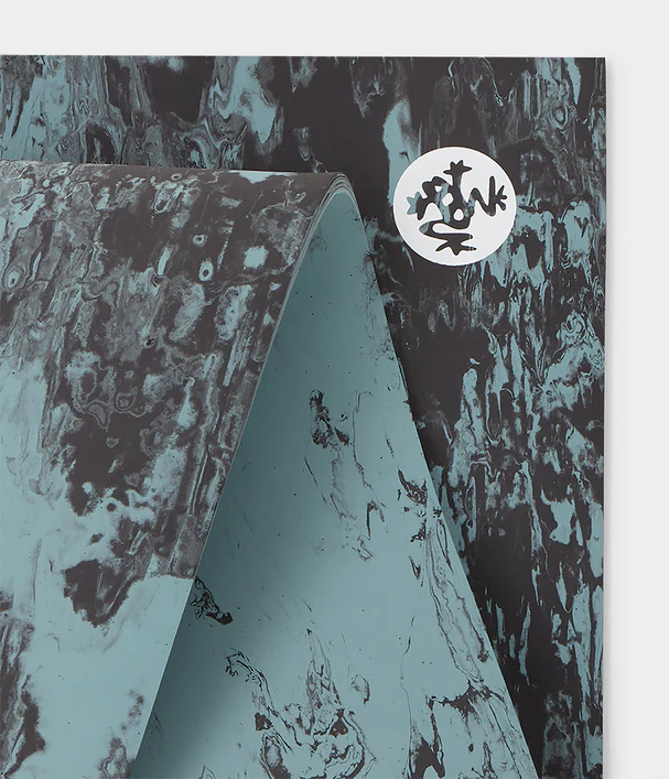 New Στρώμα Manduka Rheo Yoga & Pilates Mat - Blue Lotus Marble 172cm x 61cm x 8mm 1,4kg - mykarma.gr
