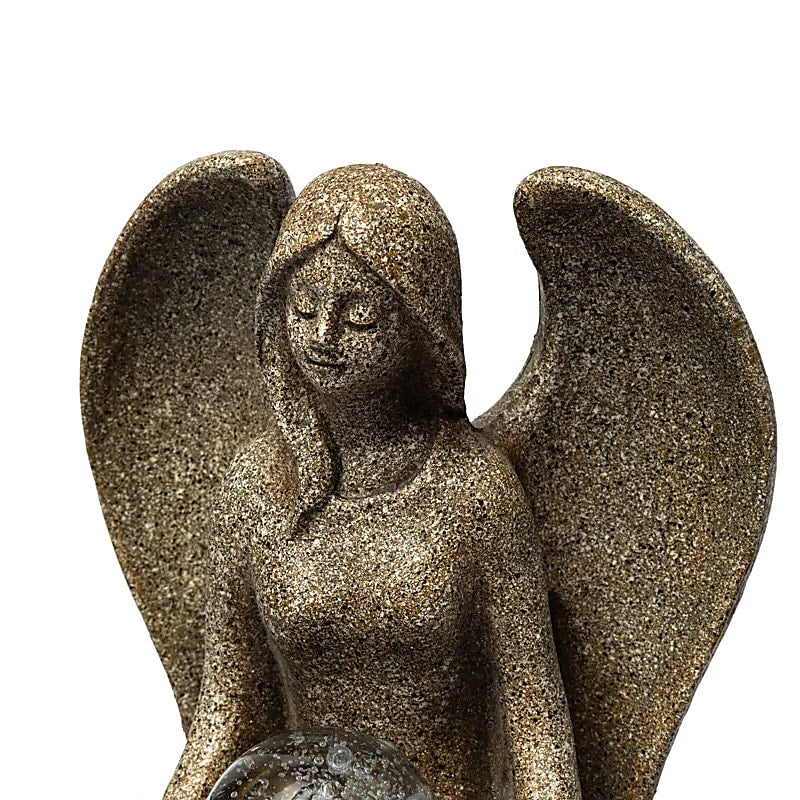 Συντριβάνι «Άγγελος» Διαστάσεις: 21 Χ 18,3 Χ 27 εκ - mykarma.gr