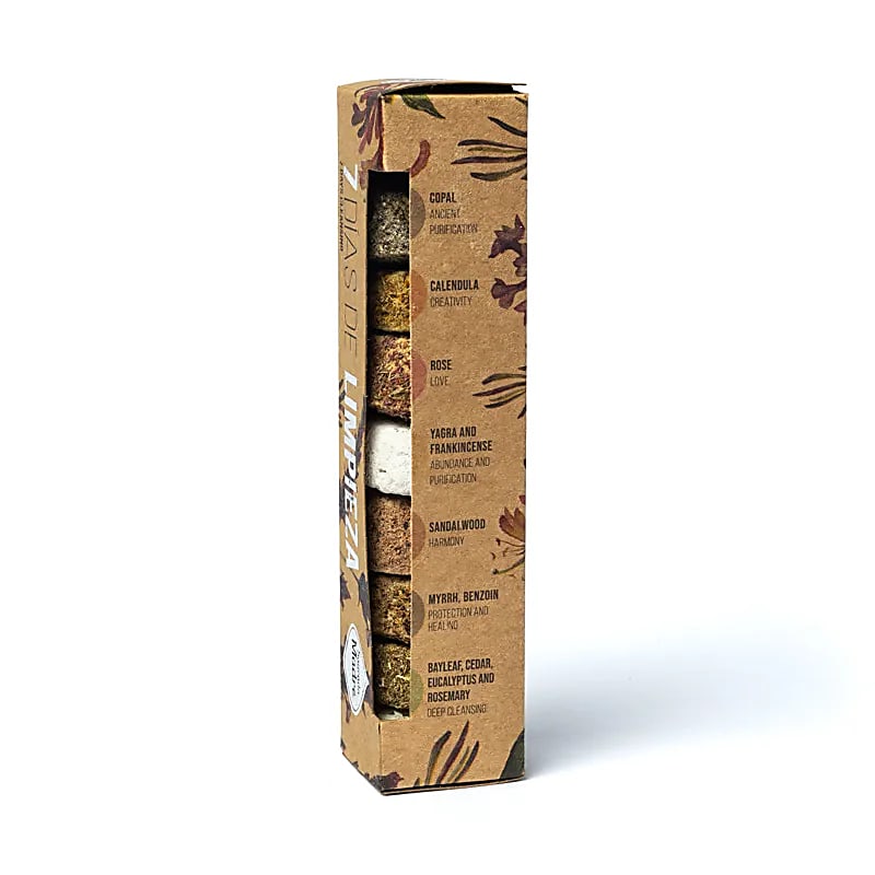 Θυμίαμα Sagrada Madre Premium Συλλογή Smudge Δίσκοι Λιβανιών “7 Days Assorti” για καθαρισμό & αναζωογόνηση Βάρος: 45 γρ - mykarma.gr