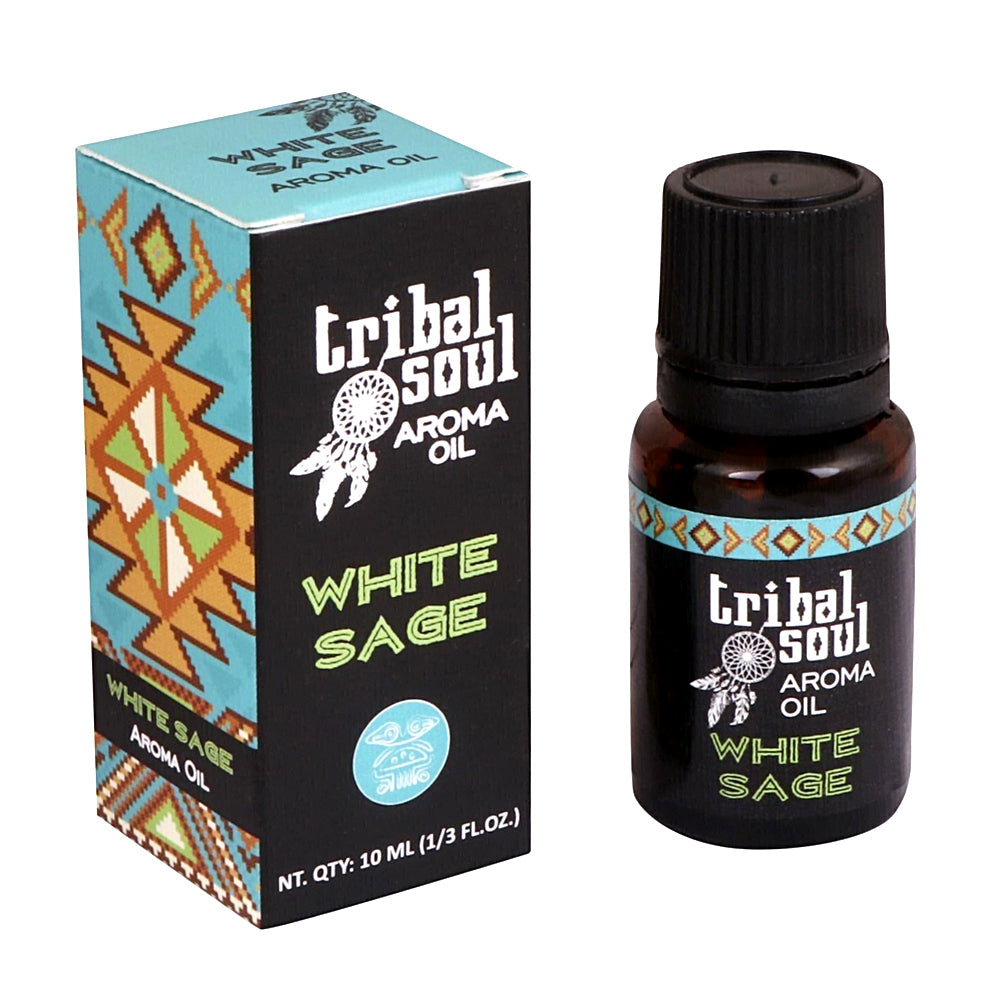 Tribal Soul Aroma Oil - Αρωματικό Έλαιο White Sage (Λευκό Φασκόμηλο) – 10ml