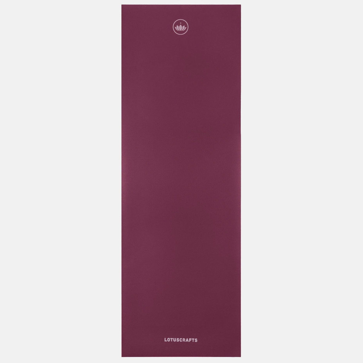 Lotuscrafts Travel Yoga Mat ARISE | Αντιολισθητικό στρώμα Yoga από φυσικό καουτσούκ & 15% ανακυκλώσιμο λατέξ -Dark Cranberry Βάρος: 1kg Βάρος: 1kg Διαστάσεις: 185cm x 65cm Πάχος: 0,13cm - mykarma.gr