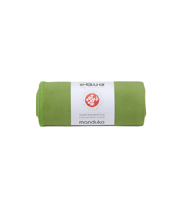 Manduka - Πετσέτα Χειρός - eQua® Hand Yoga Towel - Matcha Διαστάσεις: 41cm x 67cm Βάρος 90γρ - mykarma.gr