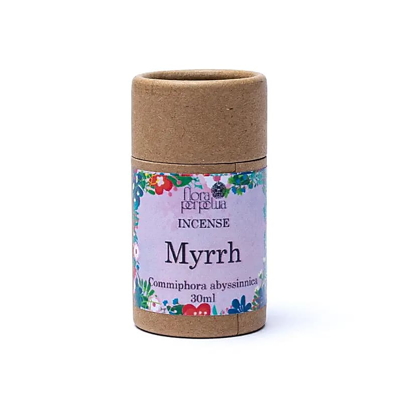 Αρωματικό φυσικό φυτικό θυμίαμα Μύρο/Myrrh Kenia (Commiphora Abyssinnica) Βάρος θυμιαματος 20 g (Μπουκαλάκι 30ml) - mykarma.gr