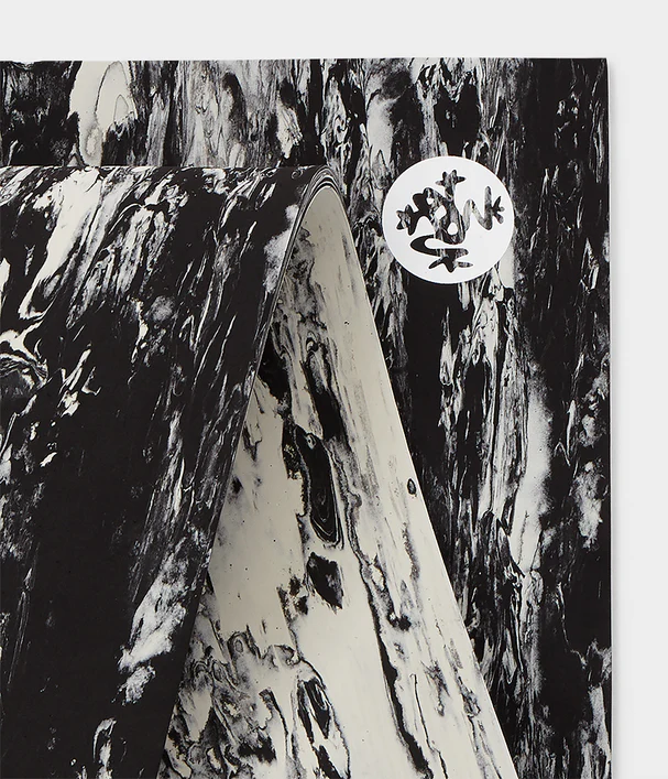 New Στρώμα Manduka Rheo Yoga & Pilates Mat - Black White Marble  172cm x 61cm x 8mm  1,4kg
