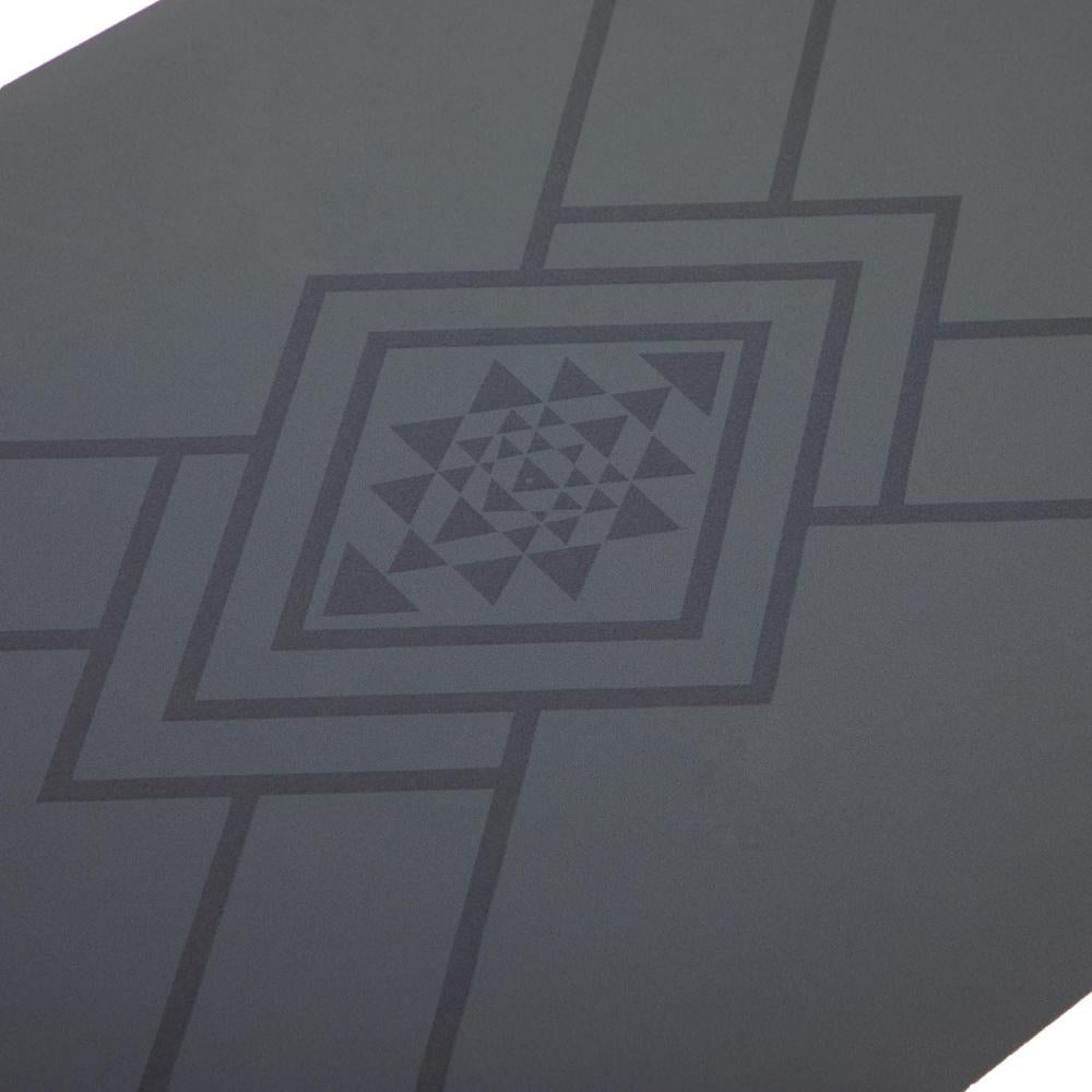 Bodhi - Στρώμα Yoga από φυσικό καουτσούκ & PU με Tribalign - blue (matte) 185 x 66 cm 4 mm 2,5 kg - mykarma.gr