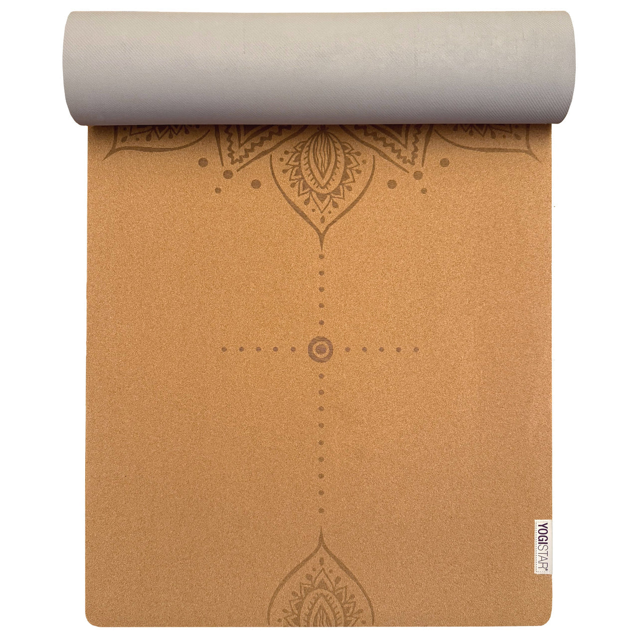Yogistar - Yoga mat 'Cork' Art Collection -Φυσικό στρωμα απο Φελλό Διαστασεις: 183 cm x 61 cm x 4 mm Βάρος: 2,3 kg - mykarma.gr