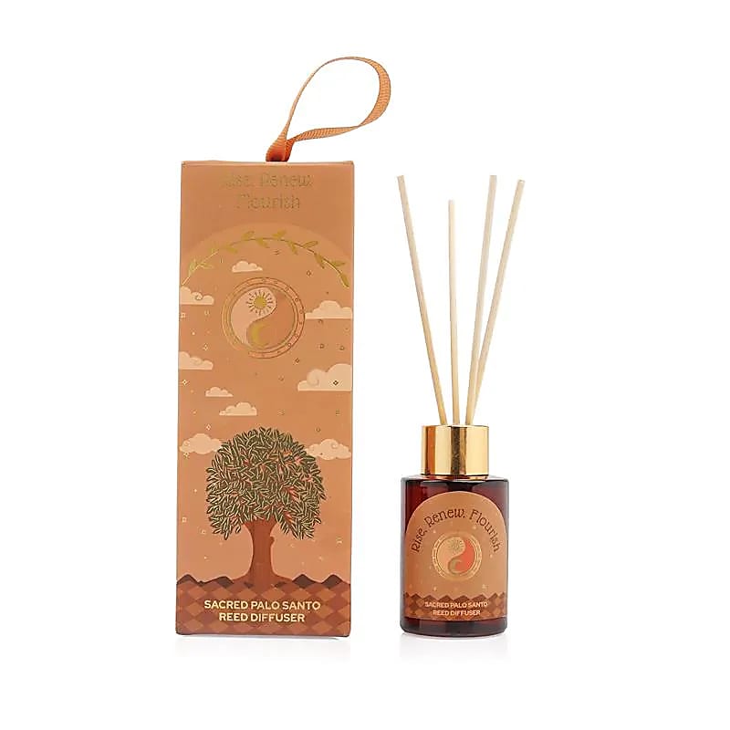 Garnatia Magic Within You Reed Diffuser “Rise, Renew, Flourish“ - Palo Santo 30ml & ξυλάκια | Αιθέριο Έλαιο
