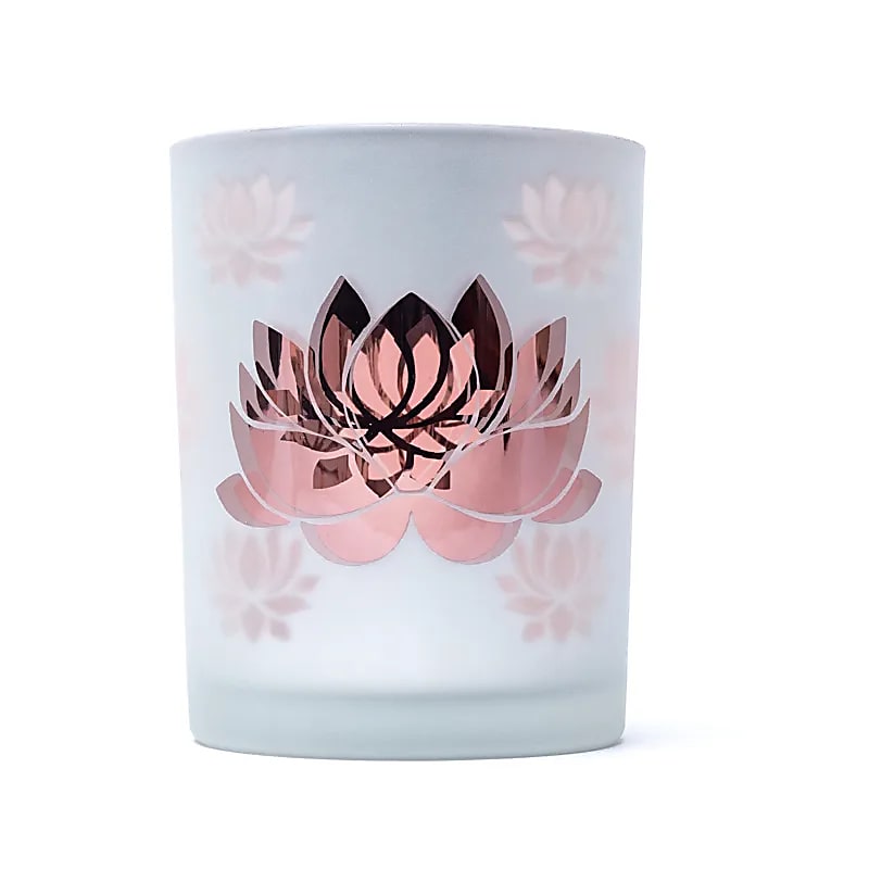 Κηροπήγιο «Lotus» Διαστάσεις: 10 x 12,5 cm - mykarma.gr