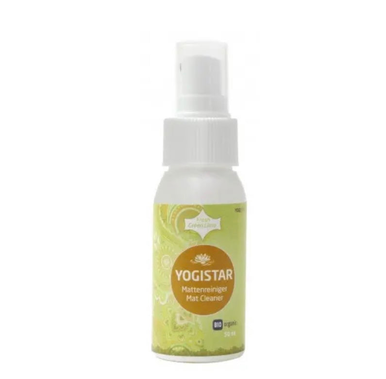 Yogistar -BIO Organic καθαριστικό & αντισηπτικό για στρώματα γιόγκα-Αρωμα Λάιμ (Fresh Green Lime) - 50ml - mykarma.gr