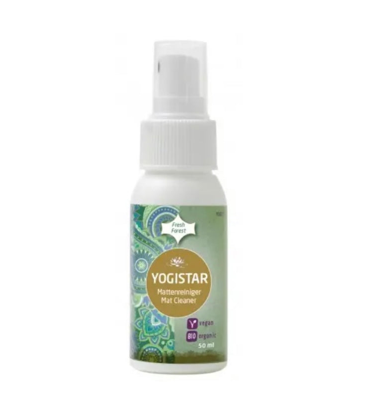 Yogistar -BIO Organic καθαριστικό & αντισηπτικό για στρώματα γιόγκα-Αρωμα Δάσους (Fresh Forest) -50ml - mykarma.gr