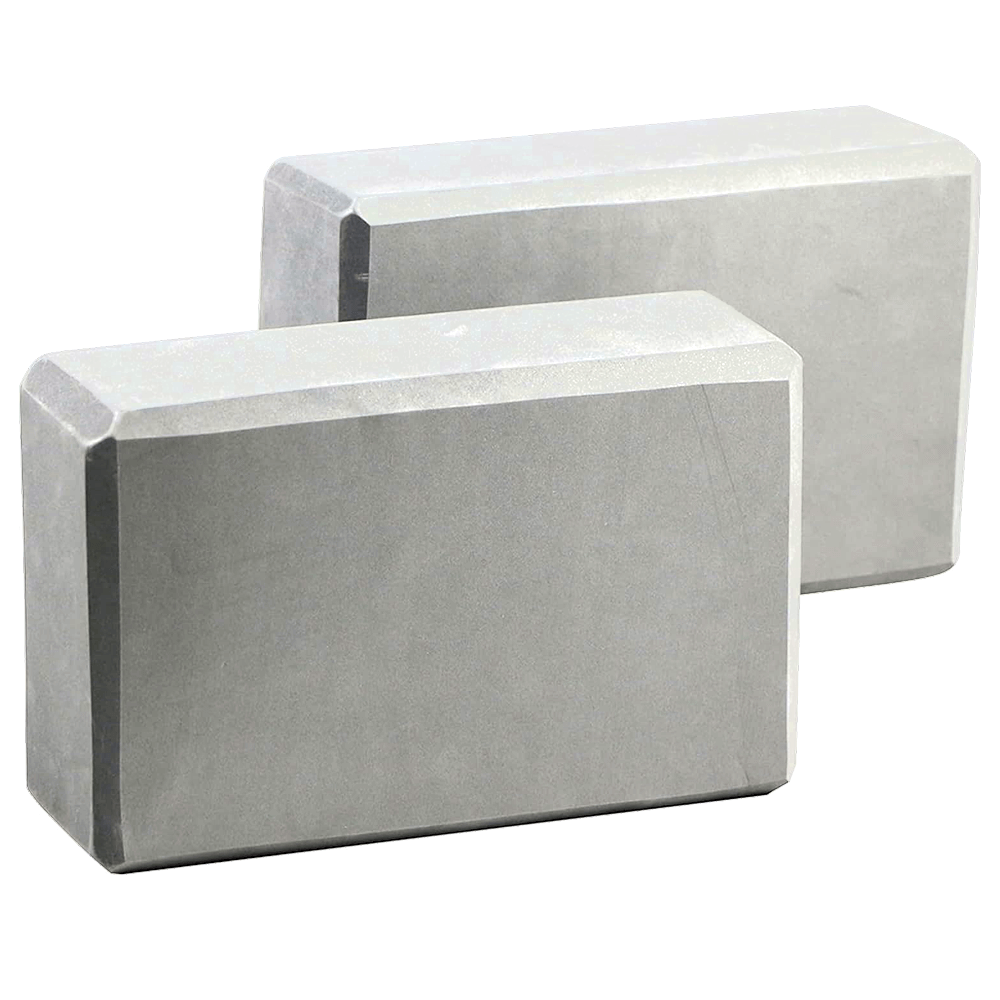 Set 2 Basic Yoga Block - τουβλάκι γιόγκα - Γκρι Διαστάσεις: 23 x 15 x 7.5 cm Βάρος: 135 g, 2 τεμάχια - mykarma.gr