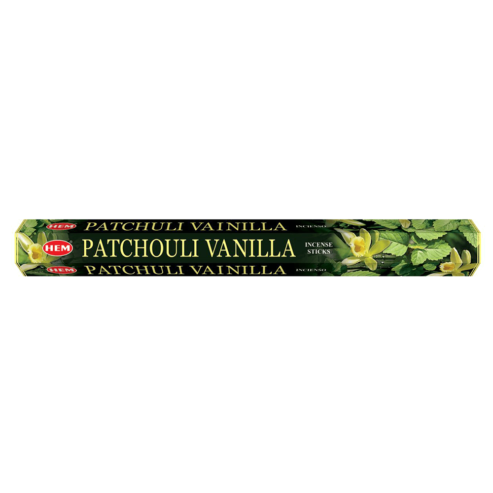 HEM Ινδικό Αρωματικό Στικ Πατσουλί/Βανίλια(Patchouli/Vanilla) 20 g - mykarma.gr