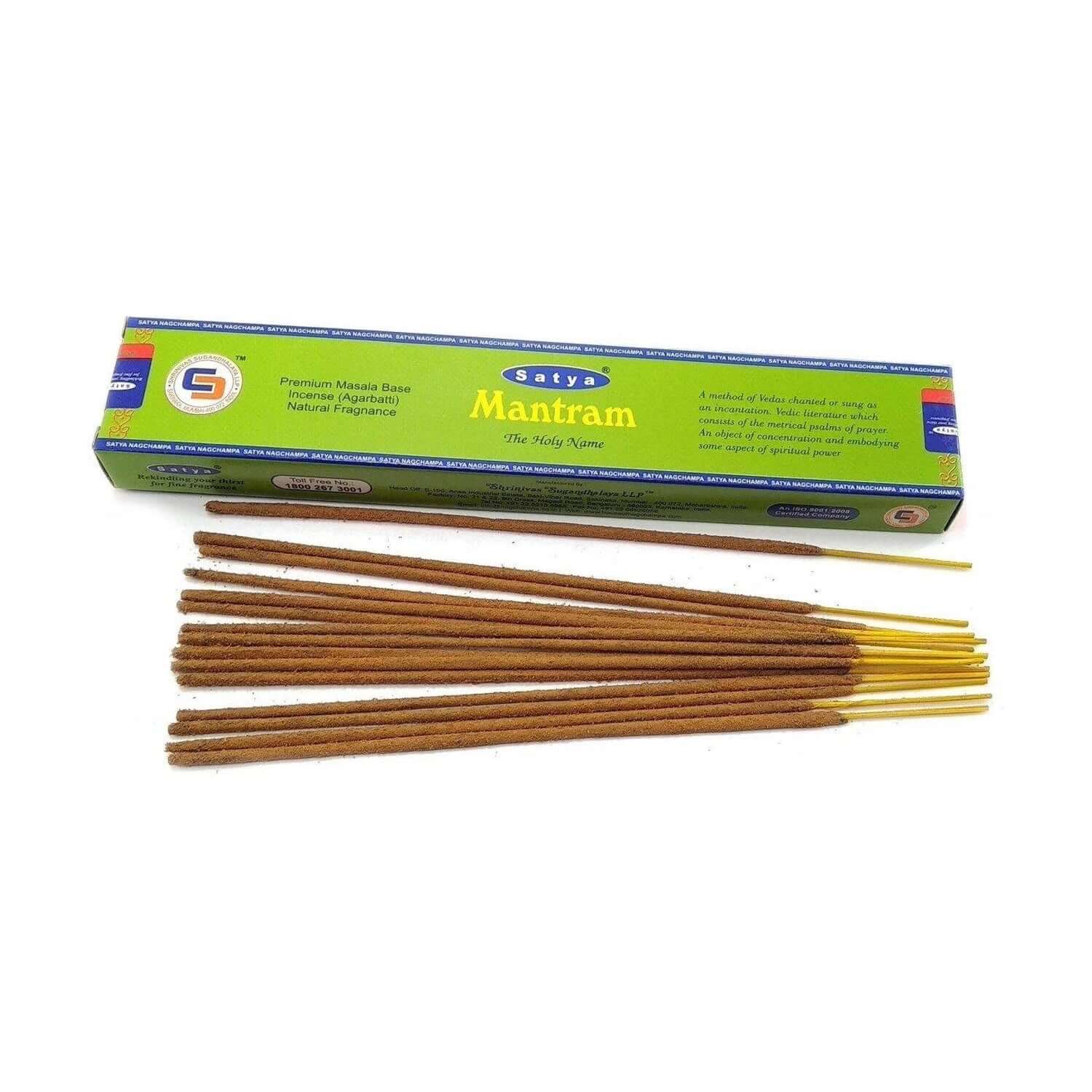 Αρωματικά Στικ - Satya Nag Champa - Mantra(Μάντρας) Βάρος: 15γρ