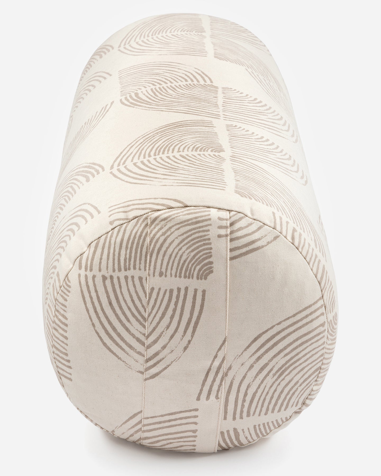 Lotuscrafts Στρογγυλό μαξιλάρι Bolster Restorative - Wood Grain - κάλυμμα απο οργανικό βαμβάκι Διαστάσεις: 64 × 24 εκ - mykarma.gr