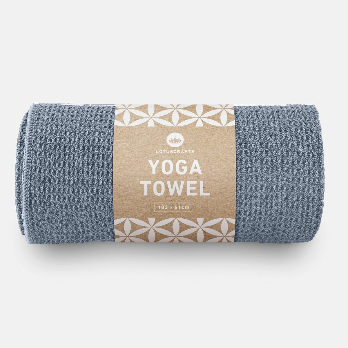 Lotuscrafts - Πετσέτα Στρώματος - Yoga Mat Towel - Cornflower Διαστάσεις: 183cm x 61cm - mykarma.gr