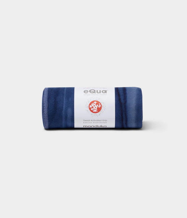 Manduka - Πετσέτα Χειρός - eQua® Hand Yoga Towel - Moon Tie Dye Βάρος 90γρ 41cm x 67cm - mykarma.gr