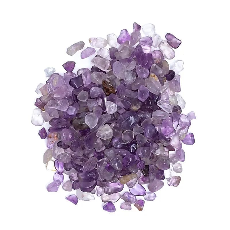 Φυσικό ορυκτό πέτρωμα - Αμέθυστος (Amethyst) γυαλισμένες πέτρες  ±0,5-2 cm  200g - mykarma.gr