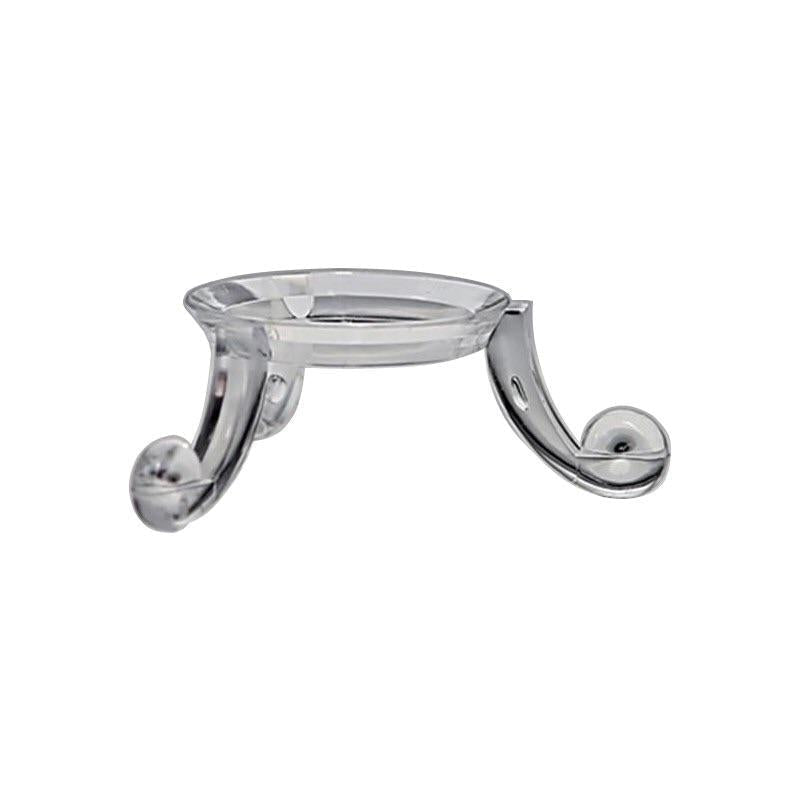 Σφαίρα Λευκός Χαλαζίας (Rock Crystal) +Σταντ ΔΩΡΟ Διαστάσεις 4 εκ - mykarma.gr