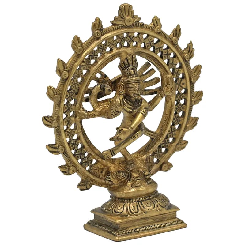 Shiva Nataraja - ορείχαλκος Βάρος: 430 g Διαστάσεις: 15 cm - mykarma.gr
