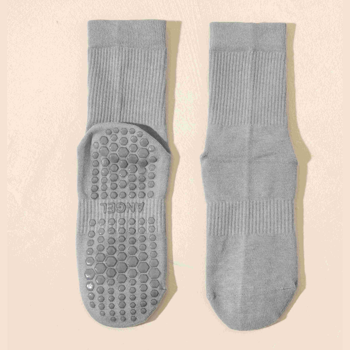 Αντιολισθητικές Κάλτσες - Non-Slip Socks Mid-Calf – Yoga & Pilates - ποικιλία χρωμάτων No 36-41 - mykarma.gr