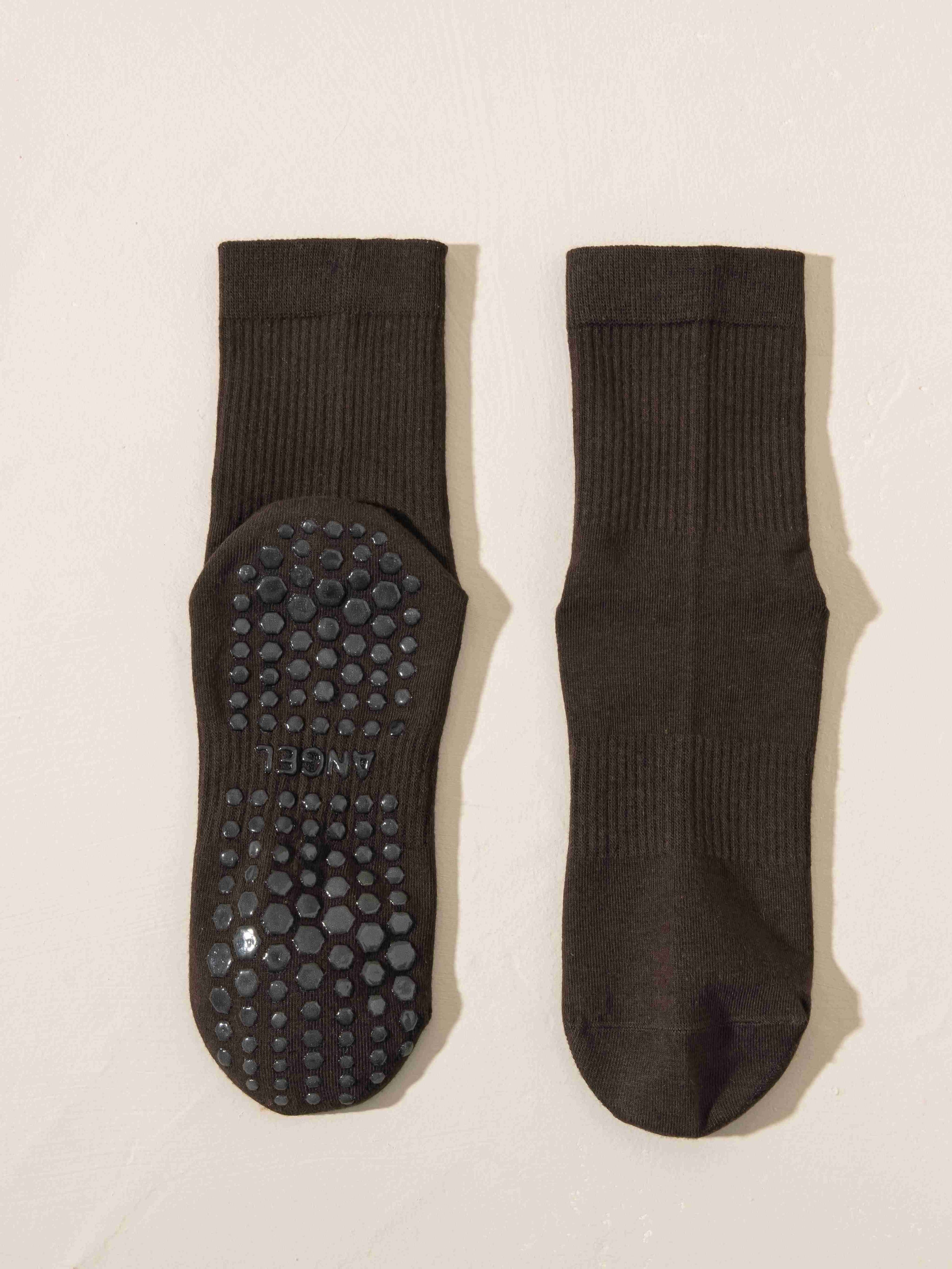 Αντιολισθητικές Κάλτσες - Non-Slip Socks Mid-Calf – Yoga & Pilates - ποικιλία χρωμάτων No 36-41 - mykarma.gr