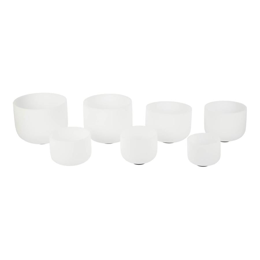 Σετ Κρυστάλλινων Singing Bowls 432Hz – 7 Μεγάλα Μπολ Ηχοθεραπείας | Singing bowl set CRYSTAL 432 Hz large / 7 bowls - mykarma.gr