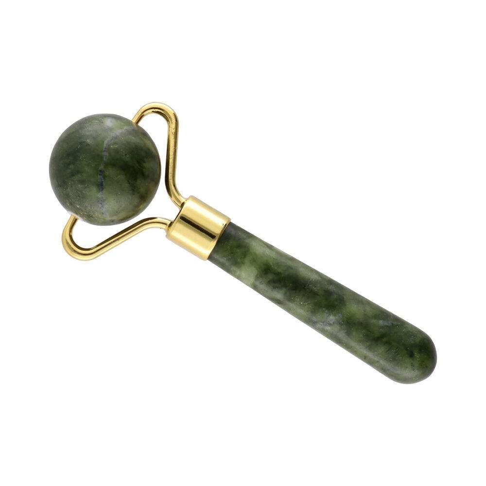 Jade Sphere Massage Roller - Νεφρίτης για μασάζ προσώπου με Σφαιρικό Ρολό Διαστάσεις: 10 εκ Βάρος: 45 γρ - mykarma.gr