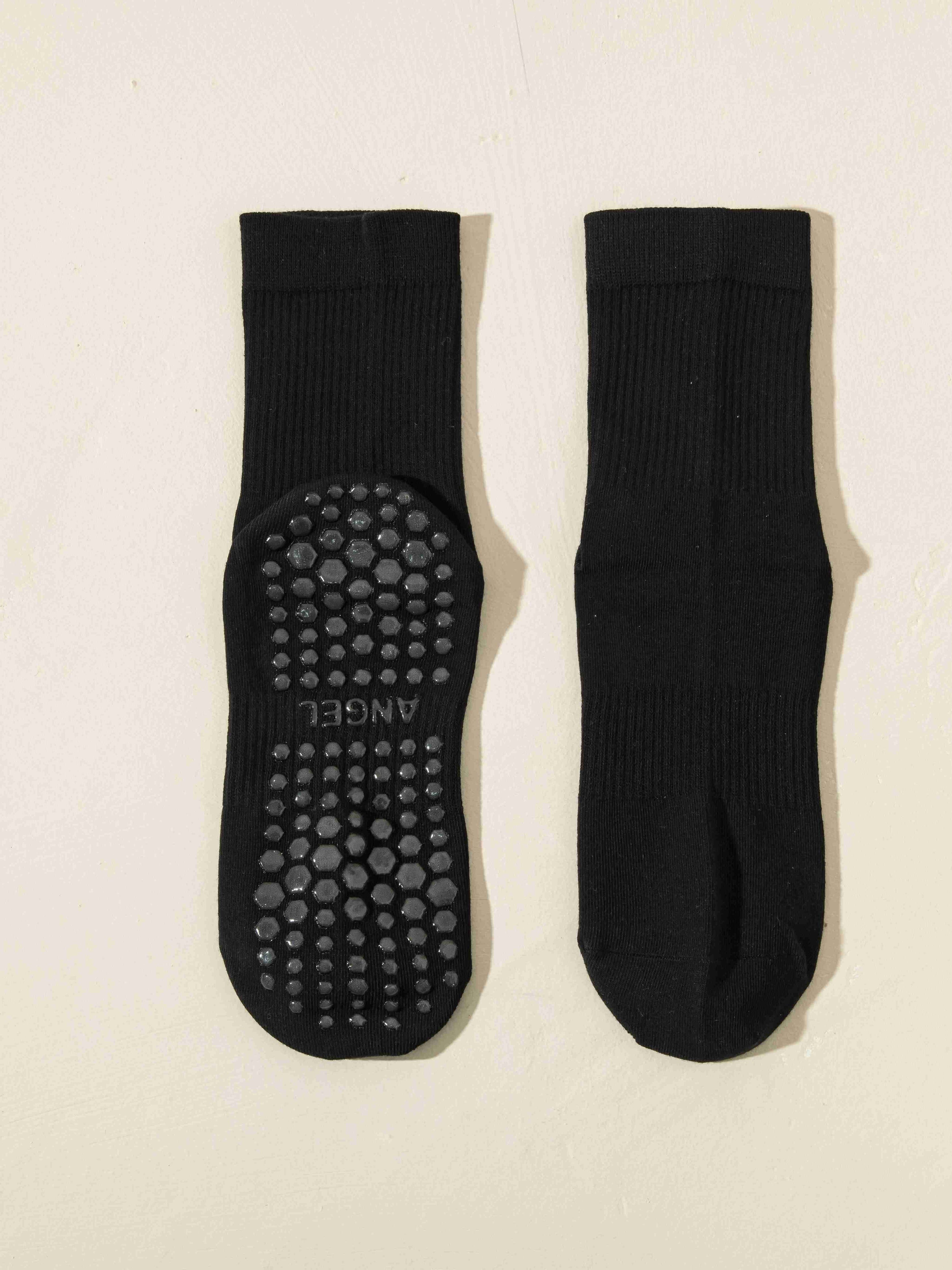 Αντιολισθητικές Κάλτσες - Non-Slip Socks Mid-Calf – Yoga & Pilates - ποικιλία χρωμάτων No 36-41