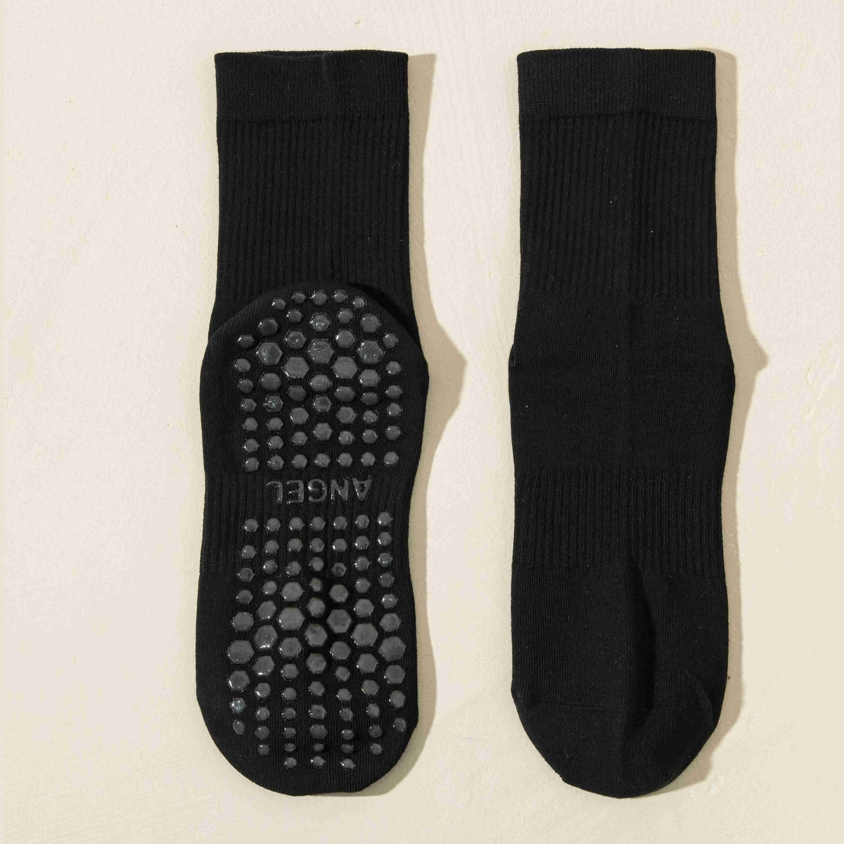 Αντιολισθητικές Κάλτσες - Non-Slip Socks Mid-Calf – Yoga & Pilates - ποικιλία χρωμάτων No 36-41 - mykarma.gr